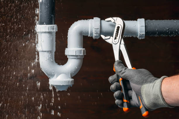 Professional Sewer Line Repair technician working in Garrison, MD